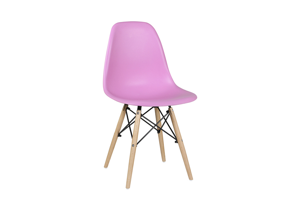 Стул обеденный Eames DSW розовый