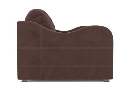 Кресло аккордеон Барон 4 велюр коричневый