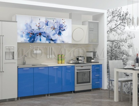 Кухонный Гарнитур Лара МДФ/Фотопечать 1600/1700/1800/2000 мм