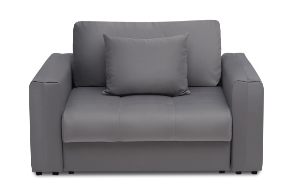 Кресло тик-так Монарх темно-серое