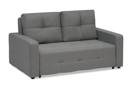 Диван выкатной Калипсо compact рогожка серая