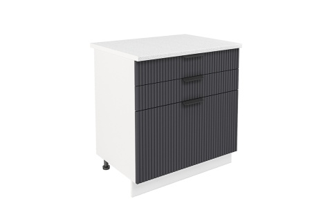 Норд Line ШН3Я 800 шкаф нижний с 3-мя ящиками