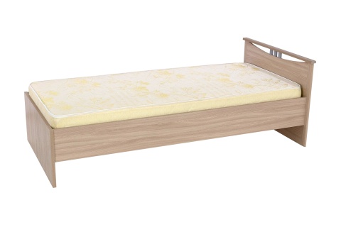 Кровать односпальная Мелисса шимо светлый