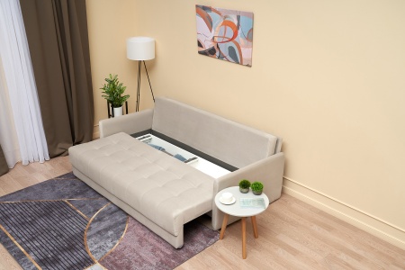 Диван еврокнижка Рон Loft бежевый