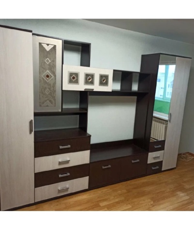 Стенка в гостиную Белла, венге