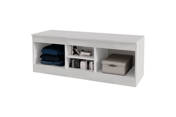 Тумба под ТВ Монако ясень белый