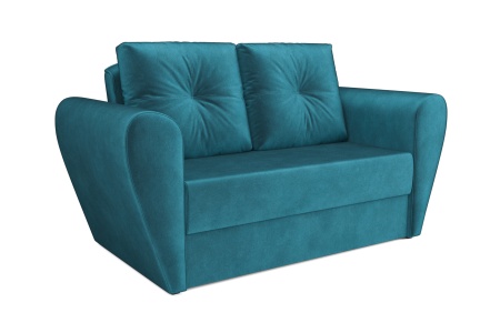 Диван выкатной Квартет сине-зеленый