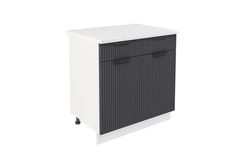 Норд Line ШН2Я 800 шкаф нижний с 2-мя ящиками и дверцами