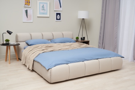 Кровать Рон Dream 1.6 м велюр бежевый