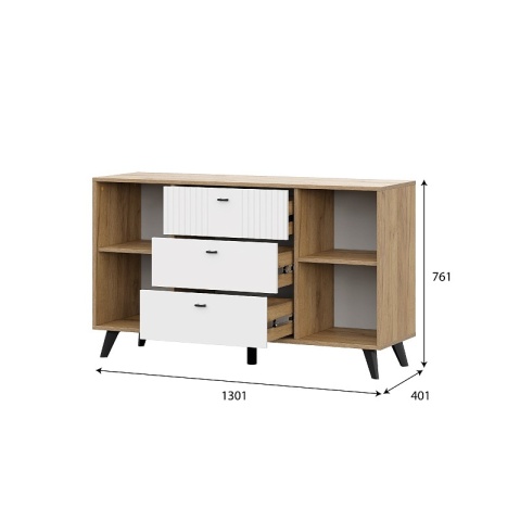 Комод двухстворчатый Милан