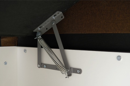 Диван угловой дельфин Атланта Лайт коричневый