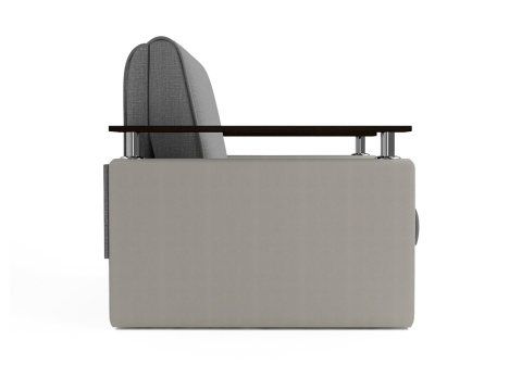 Кресло аккордеон Шарк серое / белое