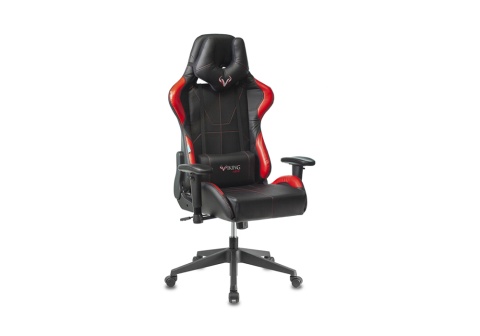 Кресло игровое Zombie Viking 5 Aero черное / красное