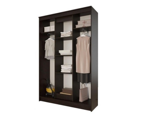 Шкаф-купе трехдверный Агат Венге/лоредо