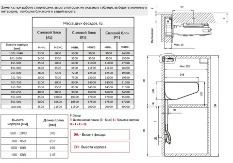 Подъемник SAMET Multi Mech В1 237 белый