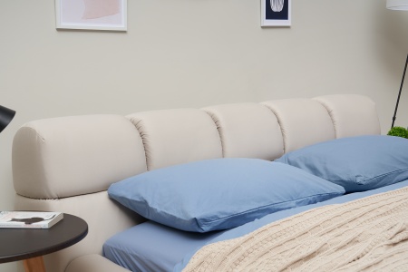 Кровать Рон Dream 1.6 м велюр бежевый